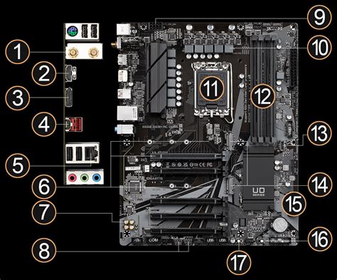 b660|B660M DS3H DDR4 (rev. 1.0) Key Features .